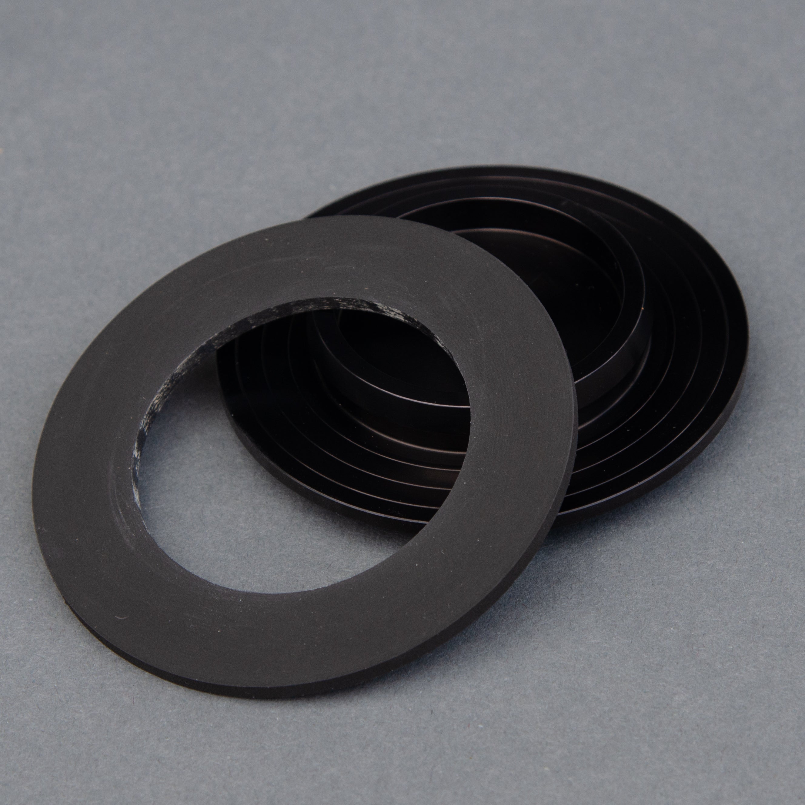 ANODIZED Aluminum Cap Flange with Viton Gasket