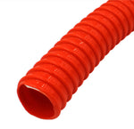 Hydromaxx 1/2" Orange Corrugated PVC Non-Split Tubing