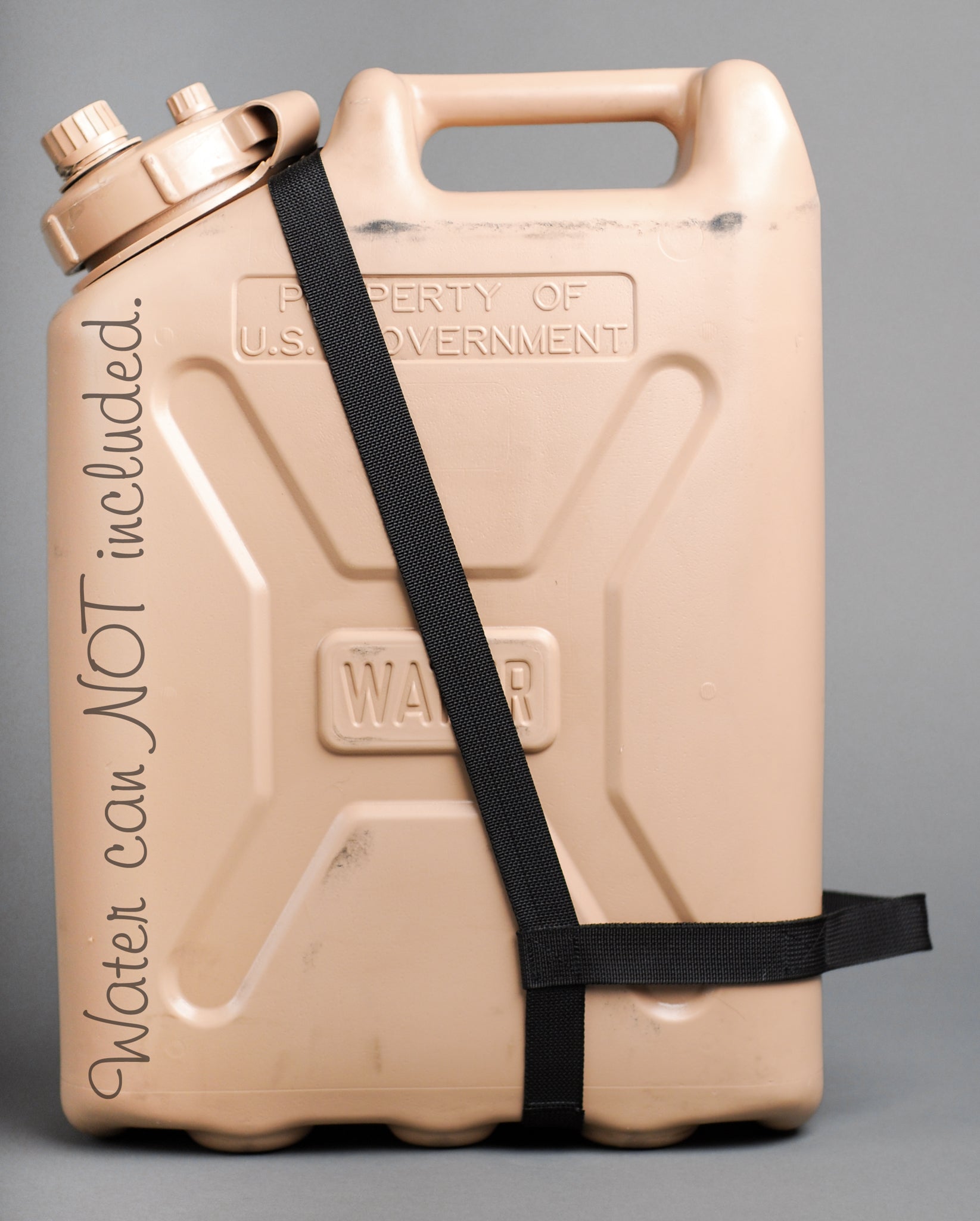 Easy Pour Dual-Handle WATER Strap for Scepter MWC WATER Cans