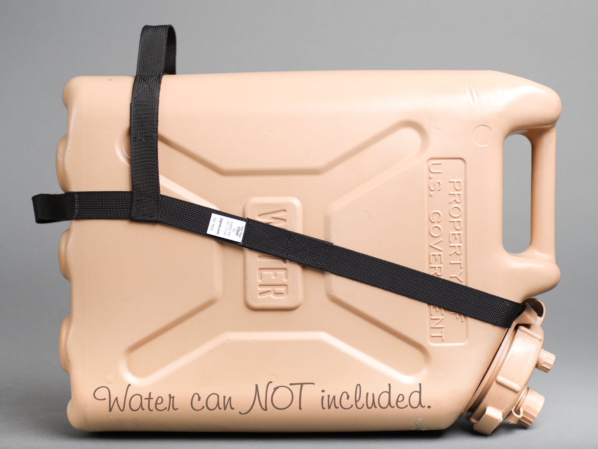 Easy Pour Dual-Handle WATER Strap for Scepter MWC WATER Cans
