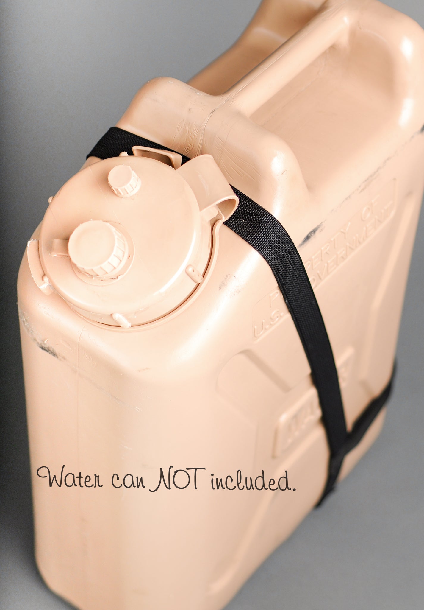 Easy Pour Dual-Handle WATER Strap for Scepter MWC WATER Cans
