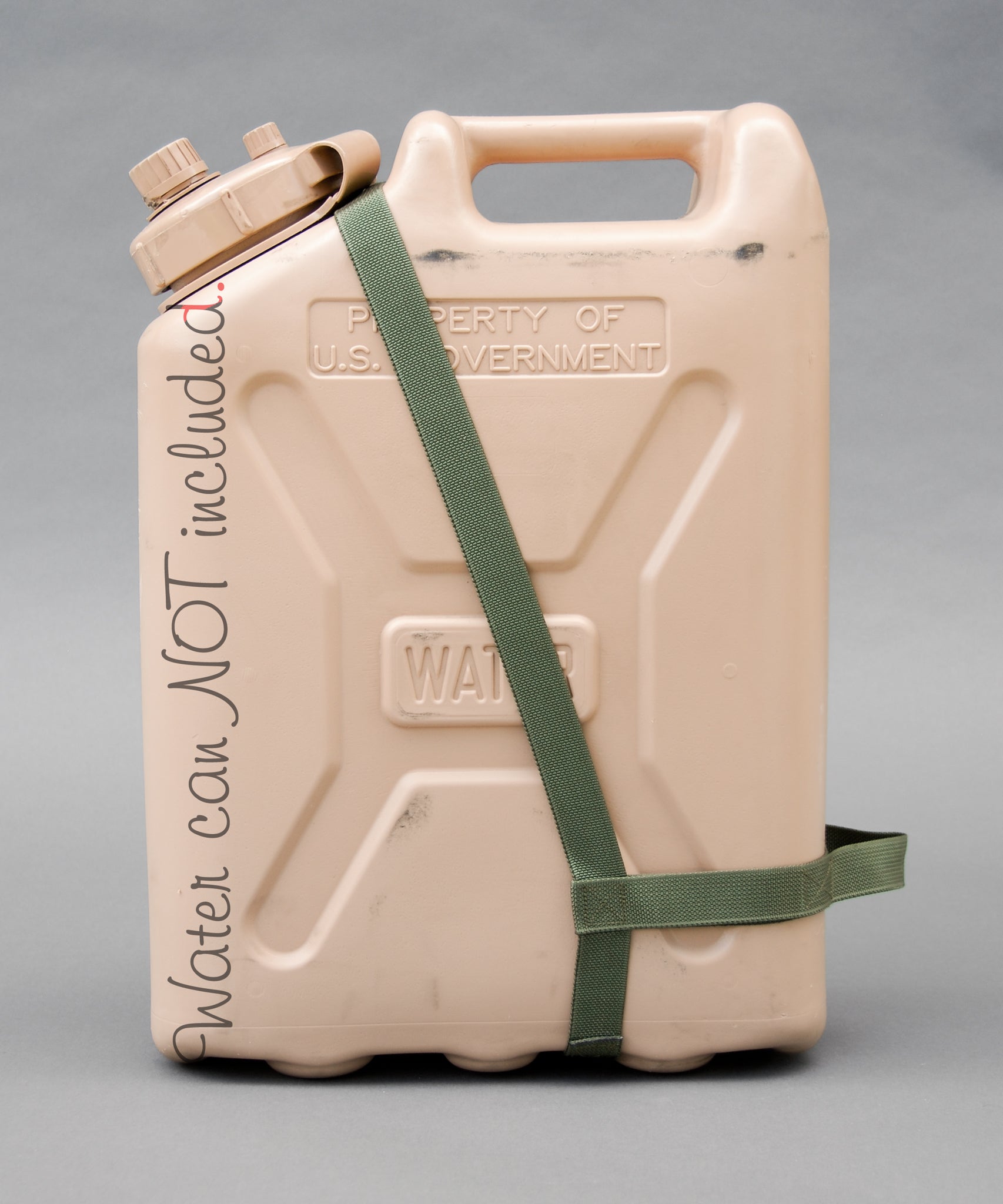 Easy Pour Dual-Handle WATER Strap for Scepter MWC WATER Cans