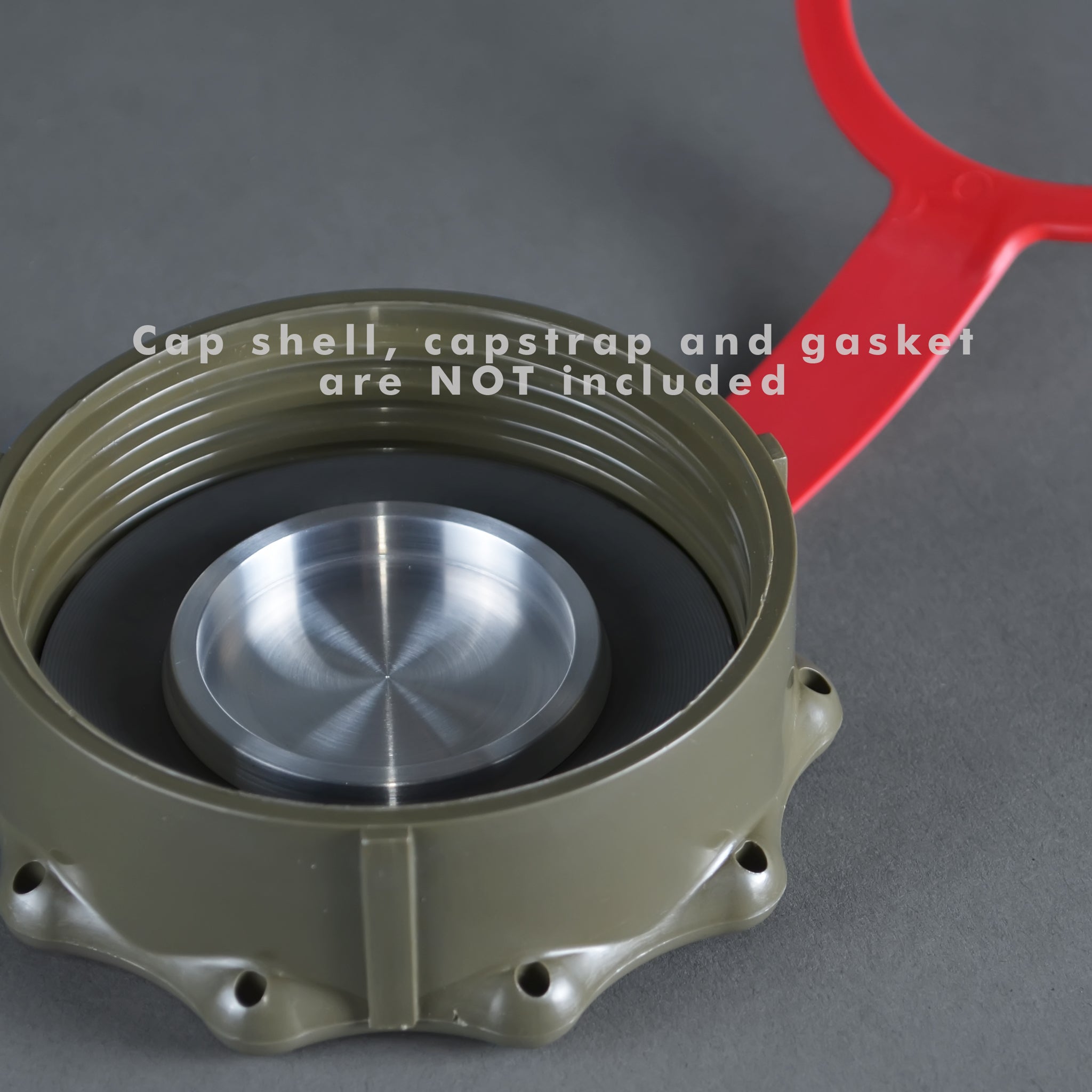 Aluminum Cap Flange with Viton Gasket
