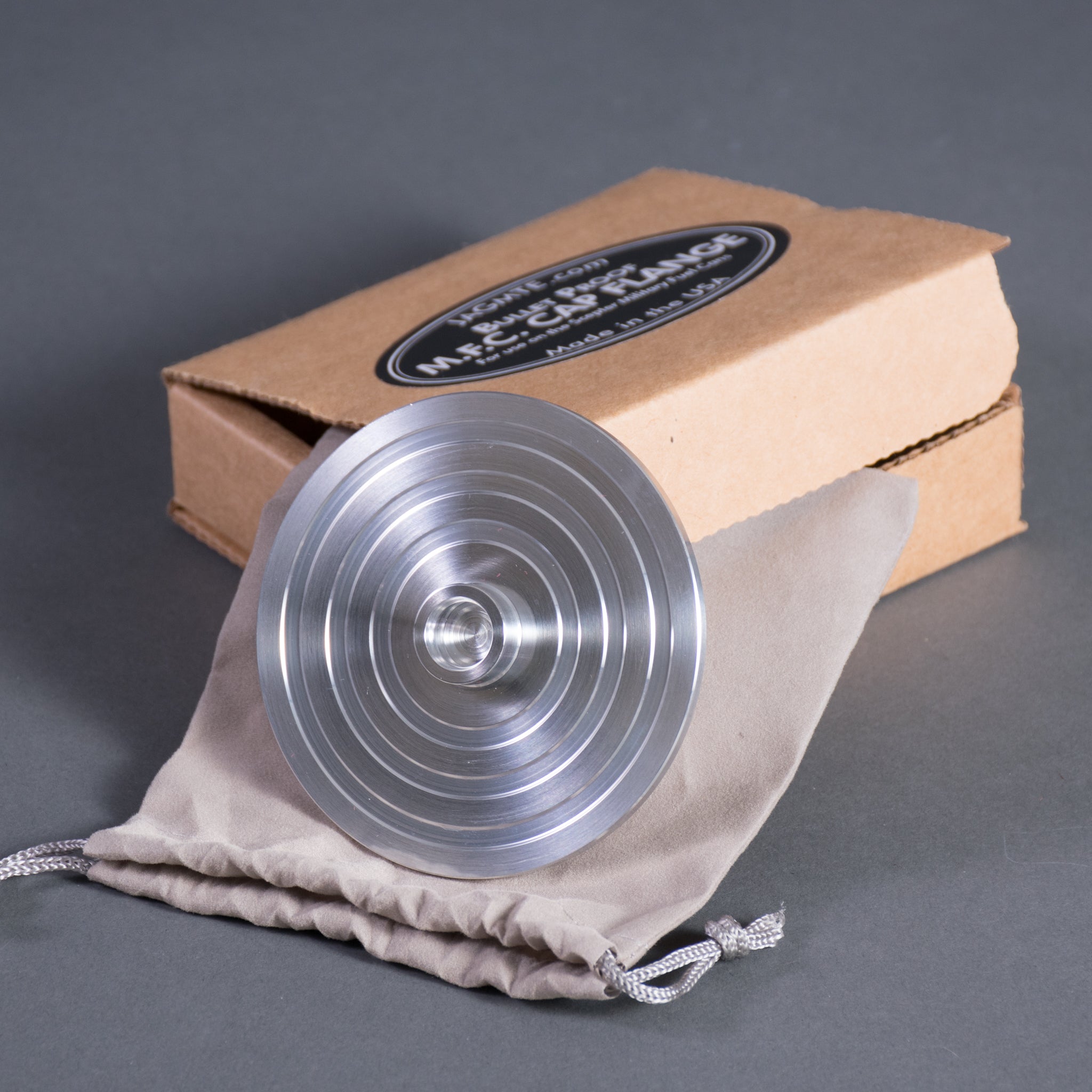 Aluminum Cap Flange with Viton Gasket